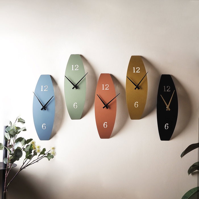 Wallity Reloj de Pared Decorativo de Metal Verde APS137MGS Wallity Reloj de Pared Decorativo de Metal Verde APS137MGS